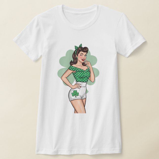 Camiseta Retro Glam Sortudo (Postura )