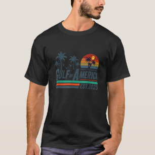 Camiseta Retro Golfo Dos EUA América Leste 2025 Bandeira Am