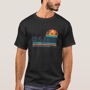 Camiseta Retro Golfo Dos EUA América Leste 2025 Bandeira Am