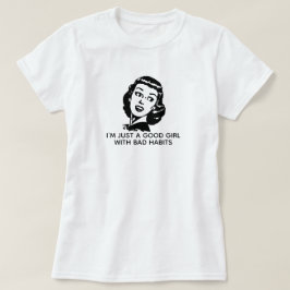 Camiseta Retro Good Girl