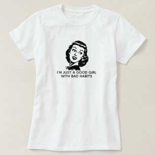 Camiseta Retro Good Girl
