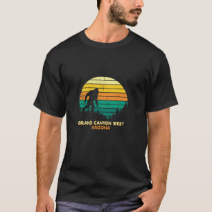 Camiseta Retro Grand Canyon West Arizona Bigfoot Souvenir