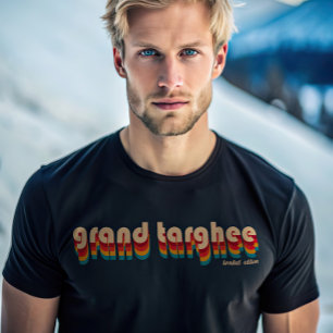 Camiseta Retro Grand Targhee Mountain Ski