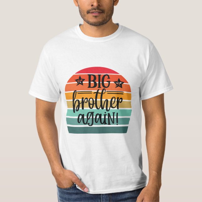 Camiseta Retro Grande Irmão Novamente (Frente)