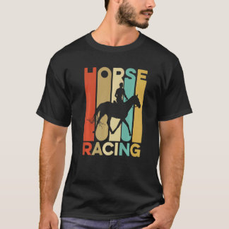 Camiseta Retro Graphic Horse Lover Equestrian Rider Horses 
