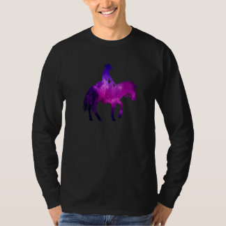 Camiseta Retro Graphic Horse Lover Equestrian Rider Horses 