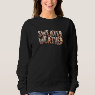 Camiseta Retro Groovater Sweater Clima Queda Leopardo Inver