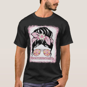 Camiseta Retro Groovy Bonus Mãe Cabelo Mensageiro Tranca Di