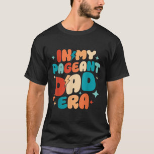 Camiseta Retro Groovy Em Meu Pageant Pai Era Engraçado Pais
