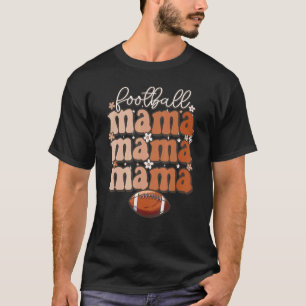Camiseta Retro groovy fofinha jogadora de futebol