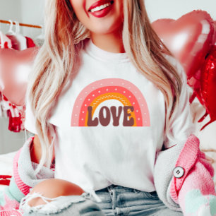 Camiseta Retro Groovy LOVE