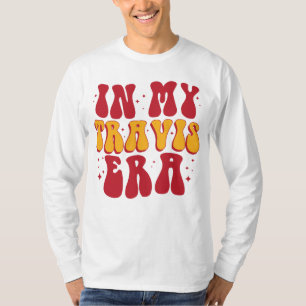 Camiseta Retro Groovy na Minha Era Travis 