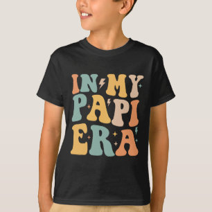 Camiseta Retro Groovy no Meu Papi Era Pai&#; s Day