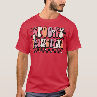 Camiseta Retro Groovy Spooky Diretor Halloween Ghost Spoo