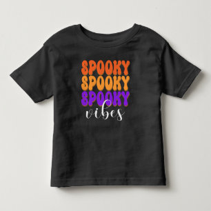Camiseta Retro Groovy Spooky Vibes Halloween
