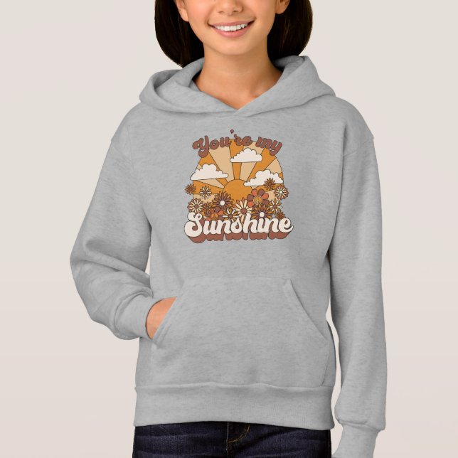 Camiseta Retro Groovy | Você é meu Sol (Frente)