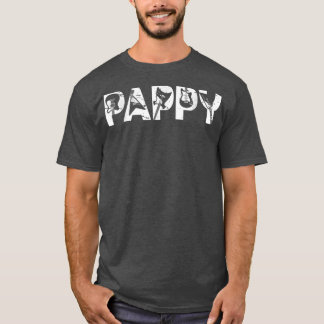 Camiseta Retro Guitarist Father Pappy Guitar Fathers Day Mu