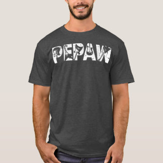 Camiseta Retro Guitarista Padre Pepaw Dia de os pais De Vio