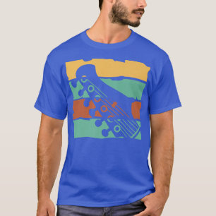 Camiseta Retro Guitarrista Bass Guitarrista