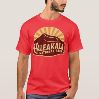 Camiseta Retro Haleakala National Park Emblem TShirt