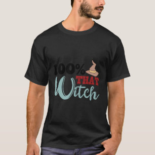 Camiseta Retro Halloween 100 Aquela Bruxa