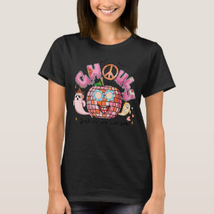 Camiseta Retro Halloween Ghouls Só Quer Divertir-Se