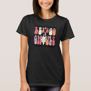 Camiseta Retro Halloween - Vamos Ir Ghouls - Verificação de