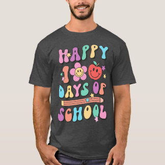 Camiseta Retro Happy 100 dias de oferta escolar