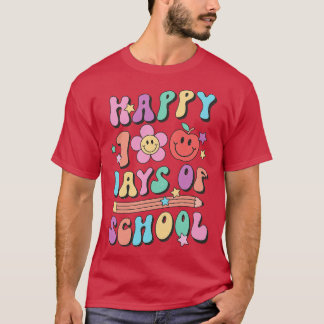 Camiseta Retro Happy 100 dias de oferta escolar