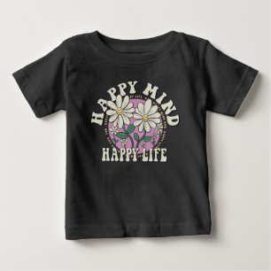 Camiseta Retro Happy Miney Happy Life