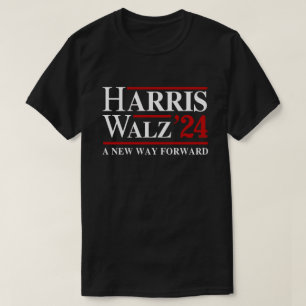 Camiseta Retro Harris Walz 24 - Novo caminho a seguir