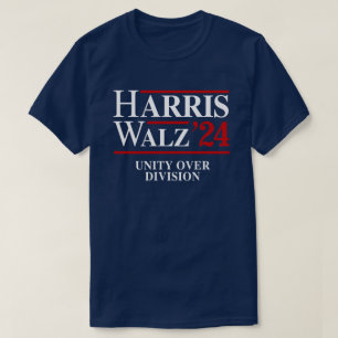 Camiseta Retro Harris Walz '24 - Unity over Division
