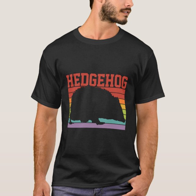 Camiseta Retro Hedgehog (Frente)
