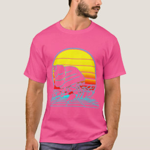 Camiseta Retro Hermit Crab Vaporwave