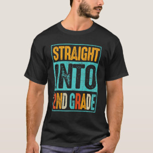 Camiseta Retro Hetero Vintage Em segundo Grau Voltar Para S