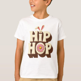 Camiseta Retro Hip Hop Easter Bunny 