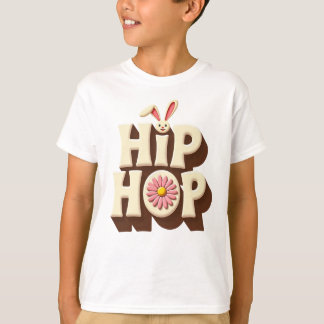 Camiseta Retro Hip Hop Easter Bunny 