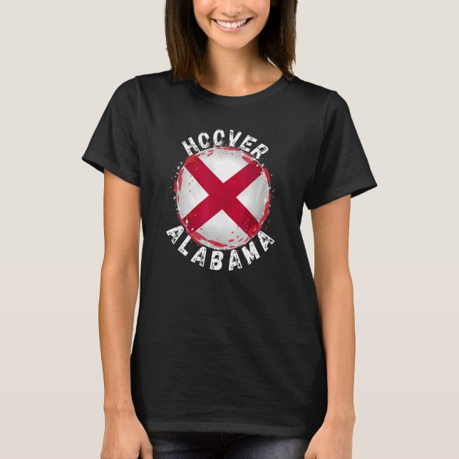 Camiseta Retro Hoover Alabama Apparel (Frente)