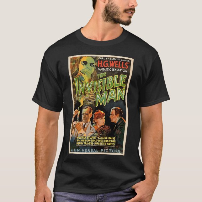 Camiseta Retro Horror Movie S Monstros Halloween (Frente)