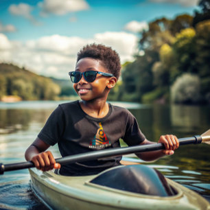 Camiseta Retro Horsfere Bend Kayaking