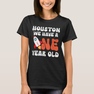Camiseta Retro Houston Temos Um primeiro aniversario De Um