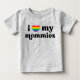 Camiseta Retro I Love My Mammies Queer Mães Rainbow (Frente)