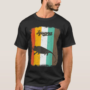 Camiseta Retro Iguana Lizard T Para Iguana Lizard
