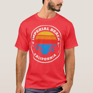 Camiseta Retro Imperial Beach California Vintage Beach Surf