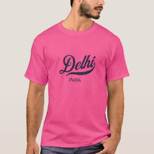 Camiseta Retro India City Vintage Delhi