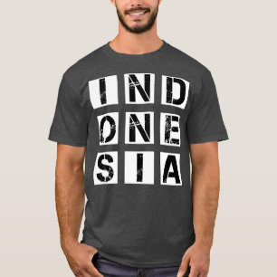 Camiseta Retro Indonésia