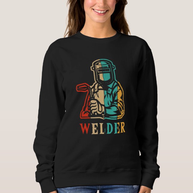 Camiseta Retro Inspector Tig Tack Mig Rig Technician Welder (Frente)