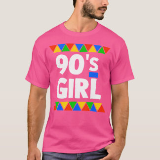 Camiseta Retro Inspirado Por Hip Hop Rapariga Dos 90