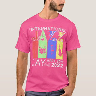 Camiseta Retro International Jazz Music Day 2022 Jazz Music