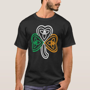 Camiseta Retro Ireland Shamrock Funny Rua Patrick S Day Iri